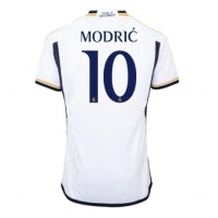 Camisa de Futebol Real Madrid Luka Modric #10 Equipamento Principal 2023-24 Manga Curta